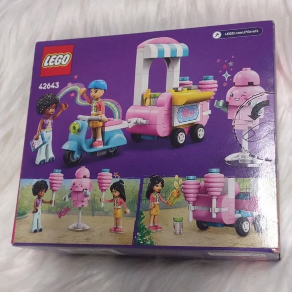 Lego Cotton Candy Stand And Scooter - Picture 2 of 2